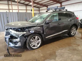2019 Acura RDX Advance with VIN 5J8TC2H73KL013202, listed as a Copart auction lot 46850345 with 39,596 mi miles and Salvage Title. Bid and sale history available at DreamBid. Image 1.