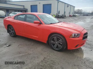 2014 Dodge Charger SXT with VIN 2C3CDXJG2EH123022, listed as a Copart auction lot 47090345 with 203,518 mi miles and Salvage Title. Bid and sale history available at carsss.com. Image 4.