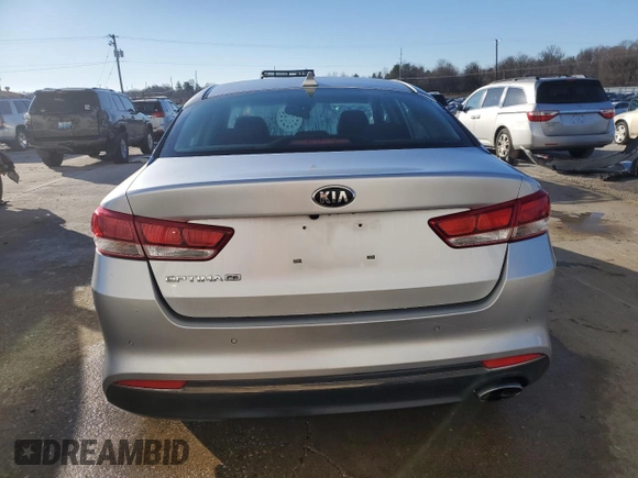 2020 Kia Optima LX with VIN 5XXGT4L38LG380081, listed as a Copart auction lot 85114114 with 0 mi miles and Salvage Title. Bid and sale history available at carsss.com. Image 6.