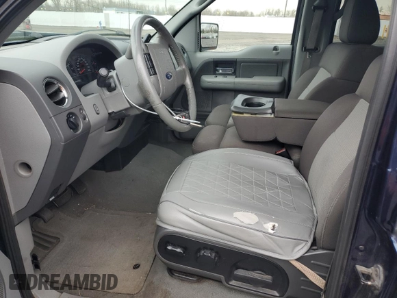 2006 Ford F-150 XL with VIN 1FTPW14VX6FB49238, listed as a Copart auction lot 48816645 with 257,537 mi miles and Salvage Title. Bid and sale history available at carsss.com. Image 7.
