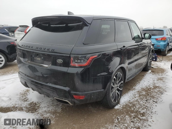 2018 Land Rover Range Rover Sport HSE Dynamic with VIN SALWV2SVXJA401561, listed as a Copart auction lot 42084185 with 37,254 mi miles and Salvage Title. Bid and sale history available at carsss.com. Image 3.
