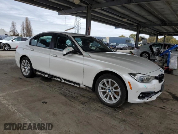 2018 BMW 3 Series 320i with VIN WBA8E1G55JNU90335, listed as a Copart auction lot 47554685 with 64,352 mi miles and Salvage Title. Bid and sale history available at carsss.com. Image 4.