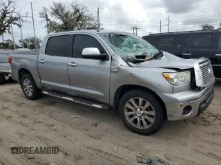 2012 Toyota Tundra 4WD Truck LTD with VIN 5TFHW5F11CX257551, listed as a Copart auction lot 79995204 with 0 mi miles and Salvage Title. Bid and sale history available at carsss.com. Image 4.