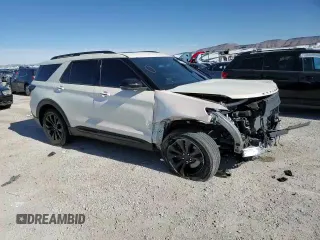 2020 Ford Explorer ST with VIN 1FM5K8GCXLGA61569, listed as a Copart auction lot 37862003 with 0 mi miles and Salvage Title. Bid and sale history available at carsss.com. Image 12.