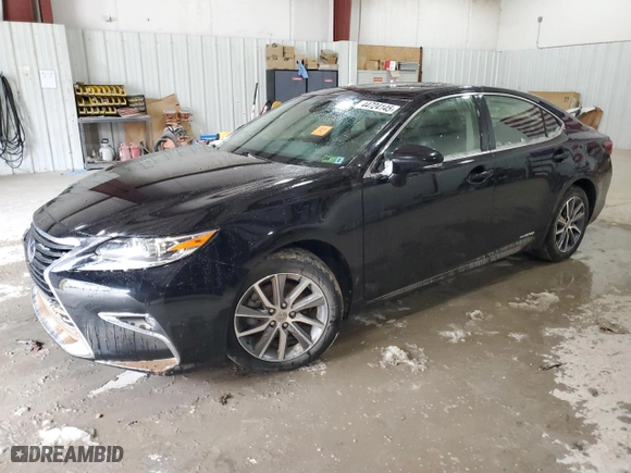 2016 Lexus ES 300h Hybrid with VIN JTHBW1GG4G2103645, listed as a Copart auction lot 44724145 with 0 mi miles and Salvage Title. Bid and sale history available at carsss.com. Image 1.