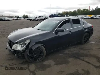 2008 Infiniti G35 with VIN JNKBV61EX8M221101, listed as a Copart auction lot 66737184 with Not Provided miles and Salvage Title. Bid and sale history available at DreamBid. Image 1.