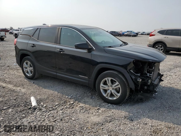 2021 GMC Terrain SLE with VIN 3GKALMEVXML371350, listed as a Copart auction lot 59190475 with 45,443 mi miles and Salvage title. Bid and sale history available at DreamBid. Image 4.