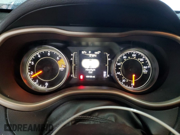 2017 Jeep Cherokee Latitude with VIN 1C4PJMCB1HD237911, listed as a Copart auction lot 50725465 with 159,155 mi miles and Salvage Title. Bid and sale history available at DreamBid. Image 9.