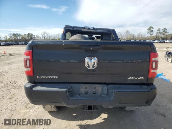 2019 Ram 2500 Laramie with VIN 3C6UR5FLXKG652703, listed as a Copart auction lot 88814275 with 74,484 mi miles and Salvage Title. Bid and sale history available at carsss.com. Image 6.