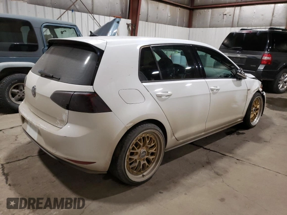 2015 Volkswagen Golf GTI SE with VIN 3VW5T7AU7FM104530, listed as a Copart auction lot 46939165 with 120,490 mi miles and Salvage Title. Bid and sale history available at carsss.com. Image 3.