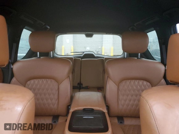 2021 Infiniti QX80 SENSORY with VIN JN8AZ2BE7M9268337, listed as a Copart auction lot 44951375 with 20,752 mi miles and Salvage Title. Bid and sale history available at carsss.com. Image 10.