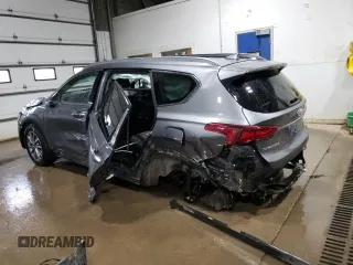 2019 Hyundai Santa Fe Ultimate with VIN 5NMS5CAD2KH135223, listed as a Copart auction lot 52534625 with 93,048 mi miles and Salvage Title. Bid and sale history available at DreamBid. Image 2.