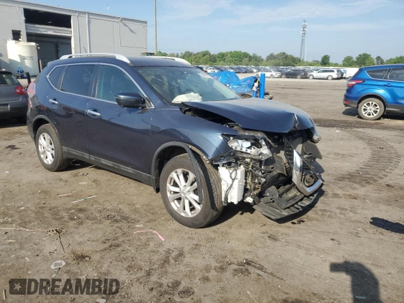 2016 Nissan Rogue SV with VIN 5N1AT2MV5GC910986, listed as a Copart auction lot 54990715 with 101,726 mi miles and Salvage Title. Bid and sale history available at DreamBid. Image 4.