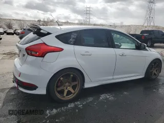 2018 Ford Focus ST with VIN 1FADP3L94JL242367, listed as a Copart auction lot 49285495 with 87,566 mi miles and Salvage Title. Bid and sale history available at DreamBid. Image 3.