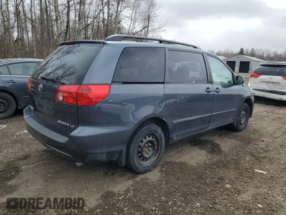 2006 Toyota Sienna CE with VIN 5TDZA23C26S405885, listed as a Copart auction lot 53143355 with 277,140 mi miles and Clean Title. Bid and sale history available at carsss.com. Image 3.