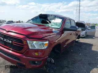 2021 Ram 1500 Big Horn with VIN 1C6SRFFT4MN808354, listed as a IAAI auction lot 42188407 with 62,315 mi miles and . Bid and sale history available at DreamBid. Image 6.