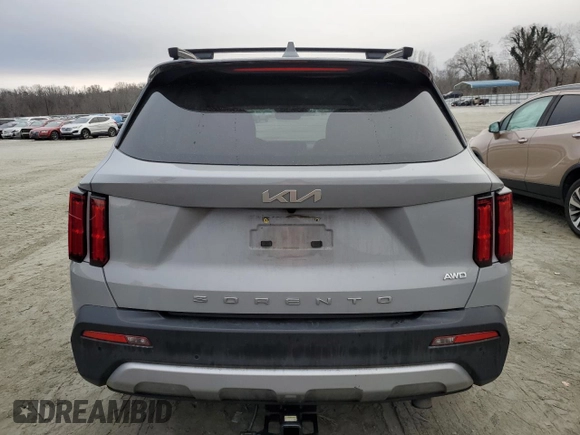 2022 Kia Sorento SX with VIN 5XYRKDLF4NG093146, listed as a Copart auction lot 44183415 with 48,759 mi miles and Salvage Title. Bid and sale history available at carsss.com. Image 6.