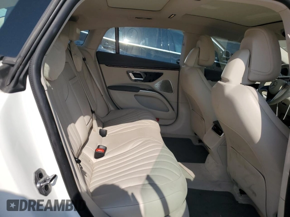 2023 Mercedes-Benz EQS with VIN W1KCG2DB9PA025408, listed as a Copart auction lot 64037544 with 12,134 mi miles and Salvage Title. Bid and sale history available at carsss.com. Image 10.