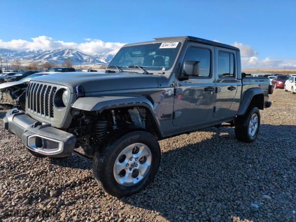 2021 Jeep Gladiator Texas Trail with VIN 1C6JJTAM7ML558492, listed as a Copart auction lot 82447764 with 38,171 mi miles and Salvage Title. Bid and sale history available at carsss.com. Image 1.