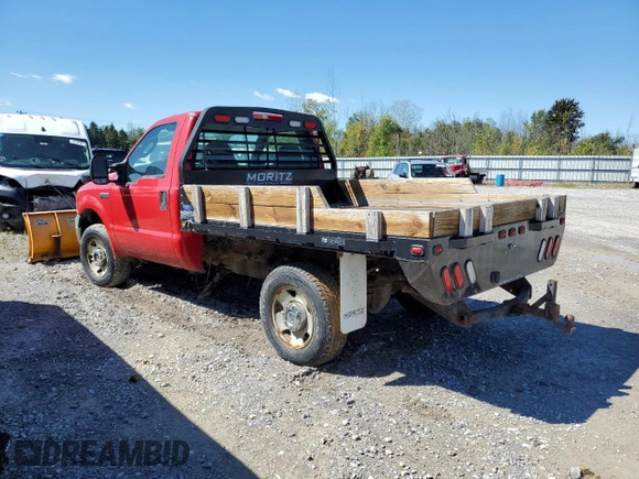 2007 Ford F-250 XL with VIN 1FTNF21567EB06167, listed as a Copart auction lot 68421444 with 51,153 mi miles and Salvage Title. Bid and sale history available at DreamBid. Image 2.