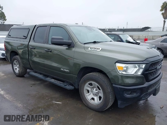 2021 Ram 1500 Tradesman z VIN 1C6RRFCGXMN714260, wystawiony jako IAAI lot #41866420 z przebiegiem 109 281 mil mil oraz . Historia ofert i sprzedaży dostępna na DreamBid. Obrazek 1.