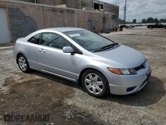 2008 Honda Civic Cpe LX with VIN 2HGFG11668H565716, listed as a Copart auction lot 70995934 with 152,069 mi miles and Salvage Title. Bid and sale history available at carsss.com. Image 4.