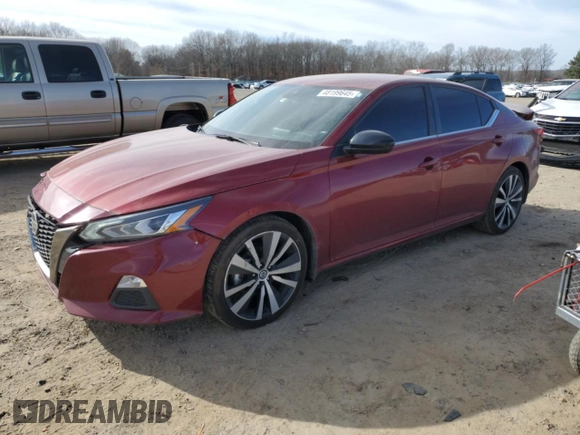 2021 Nissan Altima 2.5 SR with VIN 1N4BL4CV0MN384729, listed as a Copart auction lot 48199645 with 115,945 mi miles and Salvage Title. Bid and sale history available at carsss.com. Image 1.