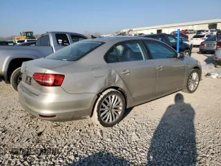 2015 Volkswagen Jetta Sedan 1.8T SE with VIN 3VWD07AJ6FM302428, listed as a Copart auction lot 48580005 with 95,836 mi miles and Salvage Title. Bid and sale history available at carsss.com. Image 3.