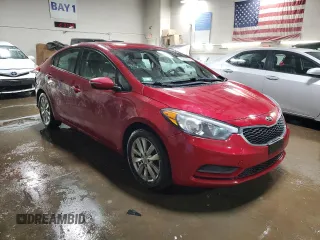 2014 Kia Forte LX with VIN KNAFX4A68E5226486, listed as a Copart auction lot 51178745 with 89,632 mi miles and Salvage Title. Bid and sale history available at carsss.com. Image 4.