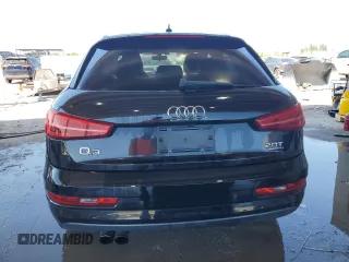 2017 Audi Q3 Premium with VIN WA1ECCFS3HR013012, listed as a Copart auction lot 53105645 with 87,520 mi miles and Clean Title. Bid and sale history available at carsss.com. Image 6.