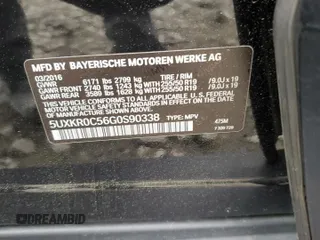 2016 BMW X5 xDrive35i z VIN 5UXKR0C56G0S90338, wystawiony jako Copart lot #59059665 z przebiegiem 72 758 mil mil oraz Szkoda całkowita • Salvage title. Historia ofert i sprzedaży dostępna na DreamBid. Obrazek 13.