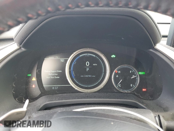 2020 Lexus RX 450h F Sport Performance z VIN 2T2YGMDA2LC048484, wystawiony jako Copart lot #62690575 z przebiegiem 108 783 mil mil oraz Nie do naprawy • Non repairable. Historia ofert i sprzedaży dostępna na DreamBid. Obrazek 9.