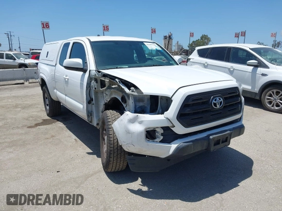 2017 Toyota Tacoma SR with VIN 5TFRX5GN4HX093545, listed as a IAAI auction lot 42505789 with 128,832 mi miles and . Bid and sale history available at DreamBid. Image 1.