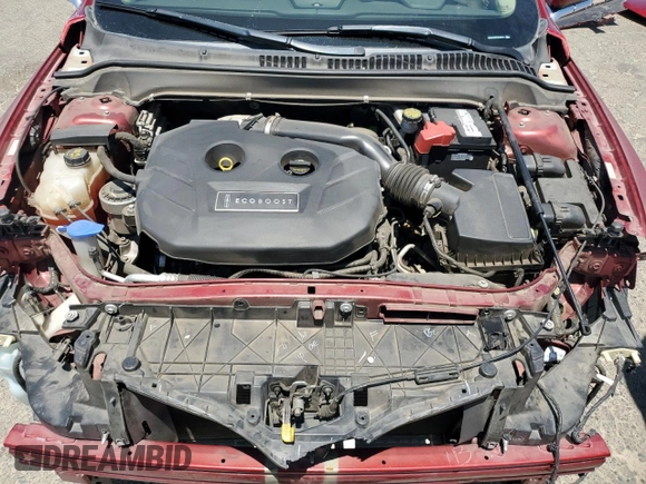 2015 Lincoln MKZ with VIN 3LN6L2G95FR618016, listed as a Copart auction lot 62378435 with 52,405 mi miles and Salvage title. Bid and sale history available at DreamBid. Image 11.