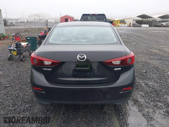 2015 Mazda 3 i SV with VIN JM1BM1T73F1243820, listed as a IAAI auction lot 41167112 with 126,063 mi miles. Bid and sale history available at carsss.com. Image 17.