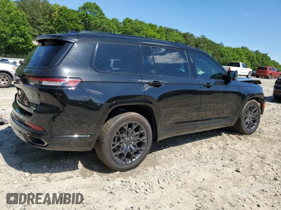 2024 Jeep Grand Cherokee Summit with VIN 1C4RJKEG1R8554510, listed as a Copart auction lot 55596925 with 15,802 mi miles and Salvage title. Bid and sale history available at DreamBid. Image 3.