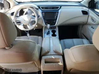 2017 Nissan Murano Platinum with VIN 5N1AZ2MG1HN115407, listed as a Copart auction lot 74136994 with 76,730 mi miles and Salvage Title. Bid and sale history available at carsss.com. Image 8.