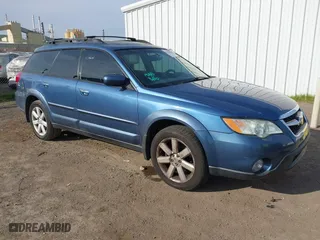 2008 Subaru Outback (Natl) Ltd with VIN 4S4BP62C887356953, listed as a IAAI auction lot 41734871 with 189,701 mi miles. Bid and sale history available at carsss.com. Image 1.