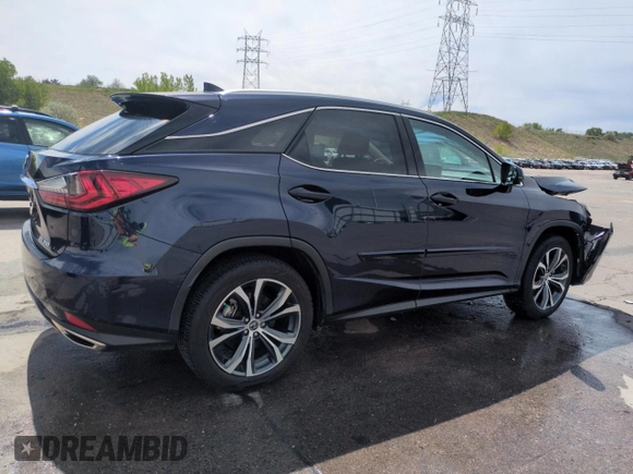 2022 Lexus RX 350 with VIN 2T2HZMDA5NC335640, listed as a Copart auction lot 56891005 with 39,971 mi miles and Salvage title. Bid and sale history available at DreamBid. Image 3.