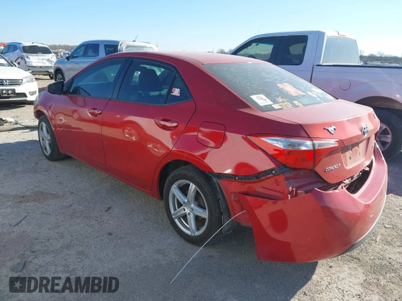 2015 Toyota Corolla L with VIN 5YFBURHE2FP324664, listed as a IAAI auction lot 41833842 with 145,440 mi miles and . Bid and sale history available at DreamBid. Image 3.