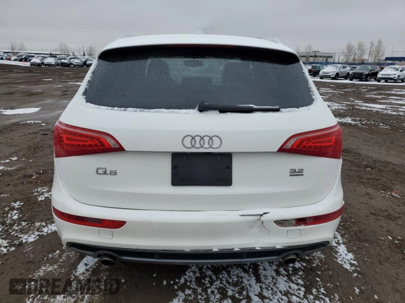 2010 Audi Q5 with VIN WA1MKCFP7AA074734, listed as a Copart auction lot 48619855 with 163,044 mi miles and Salvage title. Bid and sale history available at DreamBid. Image 6.