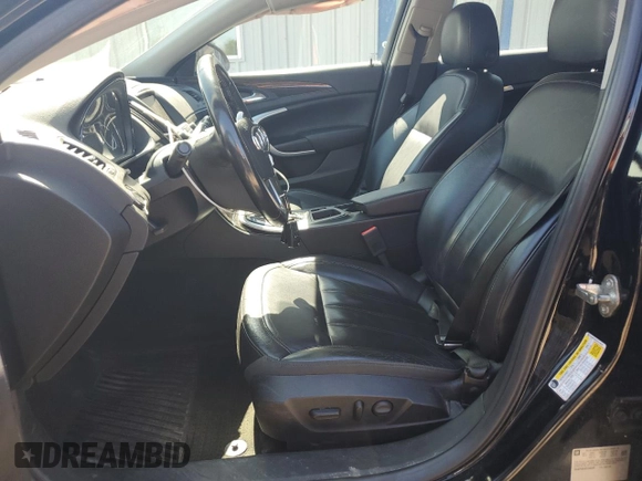 2015 Buick Regal Premium I with VIN 2G4GP5EX6F9145535, listed as a Copart auction lot 62234985 with 82,680 mi miles and Salvage title. Bid and sale history available at DreamBid. Image 7.