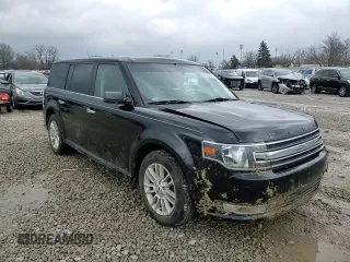 2017 Ford Flex SEL with VIN 2FMGK5C8XHBA03906, listed as a Copart auction lot 45334675 with 123,746 mi miles and Salvage Title. Bid and sale history available at carsss.com. Image 12.
