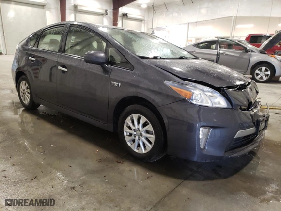 2013 Toyota Prius Plug-In with VIN JTDKN3DP8D3045713, listed as a Copart auction lot 56279284 with 154,957 mi miles and Salvage Title. Bid and sale history available at carsss.com. Image 4.