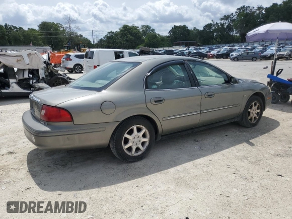 2003 Mercury Sable LS Premium with VIN 1MEFM55S83A604592, listed as a Copart auction lot 58505415 with 119,684 mi miles and Salvage title. Bid and sale history available at DreamBid. Image 3.