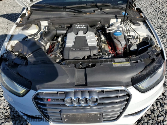 2014 Audi S4 Premium Plus with VIN WAUDGAFL4EA018200, listed as a Copart auction lot 52413105 with 90,296 mi miles and Clean Title. Bid and sale history available at carsss.com. Image 11.