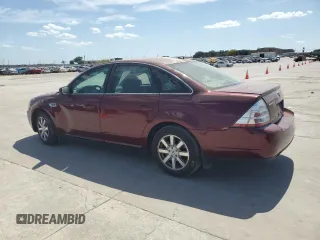 2008 Ford Taurus SEL with VIN 1FAHP24W98G165885, listed as a Copart auction lot 61210754 with 180,640 mi miles and Salvage Title. Bid and sale history available at carsss.com. Image 2.