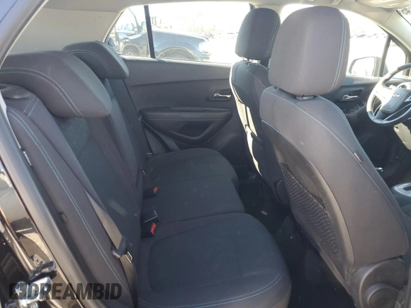 2015 Chevrolet Trax LS with VIN KL7CJKSB9FB092773, listed as a Copart auction lot 45453695 with 166,205 mi miles and Salvage Title. Bid and sale history available at carsss.com. Image 11.