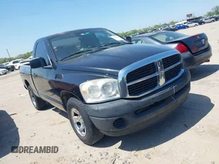 2007 Dodge 1500 ST with VIN 1D7HA16K67J619470, listed as a IAAI auction lot 41872896 with 228,169 mi miles. Bid and sale history available at carsss.com. Image 1.