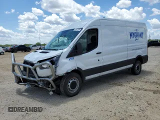 2023 Ford Transit Cargo с VIN 1FTBR1C83PKB66369, выставлен на аукционе Copart как лот 56473095 с пробегом Не указан миль и Списание • Salvage title. История ставок и продаж доступна на DreamBid. Изображение 1.
